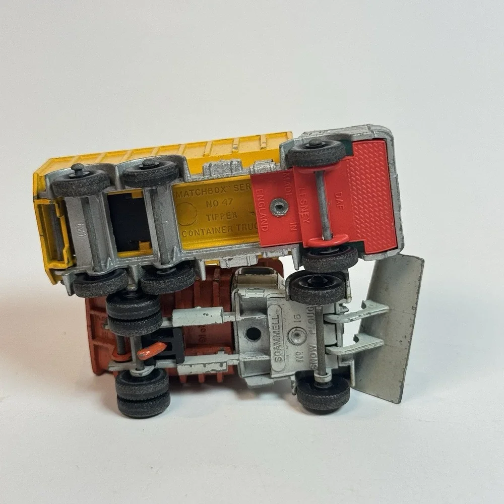 Vintage Matchbox Lesney 60's Utility Vehicles Lot of 8 Made In England - As Is